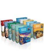 Jigsaw puzzle toy 1000 pieces wholesale decompression gift paper oil painting decompression adult plane puzzle