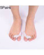 5 pairs of toe correctors (white)