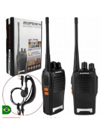 2 rádio comunicador baofeng longo alcance 12km Com 16 Canais BF 777S Profissional recarregável rádio segurança