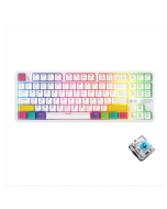 Blackjack K870T 87-key RGB office gaming mobile phone tablet Bluetooth/wired dual mode mechanical keyboard