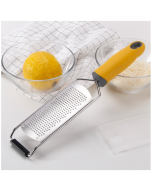 2 PCS 304 Stainless Steel Multifunctional Wide-Board Cheese Shavings Chocolate Lemon Zest Shredder