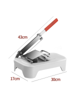 Lamb Slicer Household Manual Vegetable Cutter Meat Slicer(White)