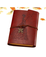 Caderno Antigo Caderno Folha Solta Diário De Viagem Em Couro Bloco De Notas Diário De Couro Diário Encadernado Em Couro Feito à Mão Caderno De Viagem De Bolso A6 Vintage Papelaria