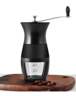 Hand Shaking Coffee Grinding Bean Machine Home Portable Coffee Machine(Black)