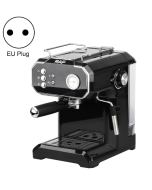 RAF R.104 Home Small Semi Automatic High Pressure Steam Milk Foaming Coffee Machine, EU Plug(Black)