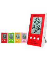 Indoor Outdoor Thermometer Precise Hygrometer Digital Clock Temperature Logger