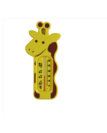 Giraffe Appearance HIPS Plastic Shell Glass IVF Shower Thermometer