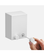 Youpin telescopic clothesline white