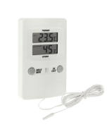 TH02 Digital LCD Indoor Outdoor Sensor Probe Weather Humidity Hygrometer Thermometer
