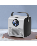 Q3 4K Mobile Phone Projector Home Office Integrated Projector,EU Plug