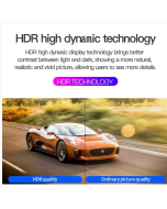 J15Home Mini LED Projector with Tripod Support 1920 x 1080P HD  AV / HDMI x 1 / USB x1 / TF x 1