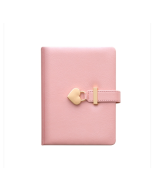 8032 Locked Couple's Notebook Hardcover Notepad Handbook