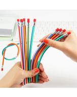 Set of 10 Creative Stationery Bendable Soft Pencils