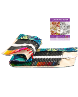 72 Colors Colored Pencils Set Hand-Painted Graffiti Colored Pencils With Roller Shutter Pencil Case