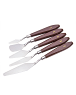 1 Sets/5PCS Plastic Handle Acrylic Painting Gouache Paint Knife
