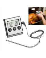 Digital Oven Thermometer Kitchen Food Cooking Meat Grilling Probe Thermometer with Timer Water Milk Temperature Cooking Tools