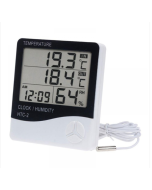Indoor and outdoor electronic temperature and humidity meter