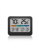electronic thermometer Colorful large screen high and low temperature record Home temperature and humidity meter Multi-function