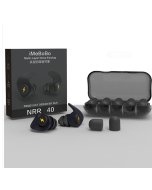 Anti-Noise Sleeping Earplugs Soundproof Earplugs (Black)