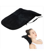 Neck Massager Neck Cervical Correction Pillow, Color: 877 USB Electric Heating Model Black