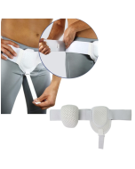 Adult Hernia Belt Groin Protection Belt (White)