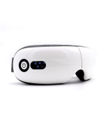 Bluetooth Rechargeable Eye Massager With Heat, Air Pressure And Vibration Massage(White)