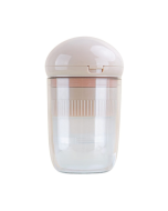 Portable 4 In 1 Mini Pill Box Multifunctional Cutting And Dispensing Device(Pink)