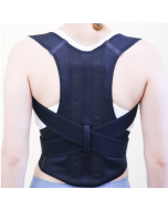 Breathable anti-hunchback posture strap