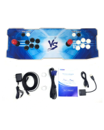 Pandorra Box 3D WiFi Retro Game Console Built-in 7000 Games Arcade Video Game Machine 8-button Dual Player Gamer Console with Joystick for Kids Fun EU Plug