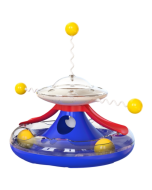 Tumbler cat track cat turntable food leakage toy