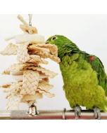 Parrot Cuttlefish Loofah Nachos Chew Toy