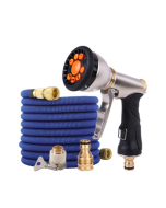 2068 Car Wash Telescopic Magic Water Pipe Garden Watering Flower Alloy Sprinkler