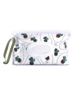 Baby EVA Wet Wipes Bag Portable Flap Extractable Hygiene Wipes Bag