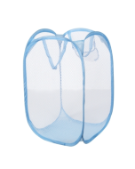 Foldable Pop Up Laundry Bag Laundry Basket Mesh Storage Purple Dirty Laundry Basket