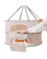 50 x 70cm Folding Drying Net Household Vegetable Drying Fish Drying Cage Food Drying Basket