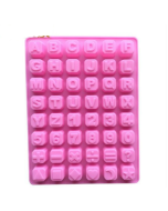 Star shaped English letters silicone chocolate mold DIY ice tray handmade soap mold