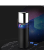 340ml creative smart USB rechargeable hot and cold cup cooling 55 degree thermos cup with handle 316 stainless steel smart water cup