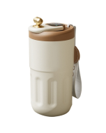 Wusheng JV012237 Portable Stainless Steel Coffee Thermos Cup