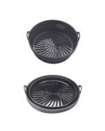 Air fryer grill mat high temperature resistant silicone baking pan