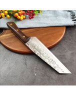 Forged hammered multi-purpose butcher knife, stainless manganese steel pork stall peeling and meat cutting knife, bone cutting, meat slicing and vegetable cutting knife
