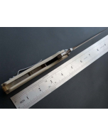 Outdoor folding knife high hardness portable self-defense folding knife bearing D2 steel G10 handle outdoor survival knife