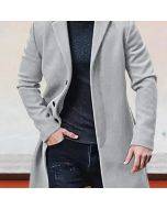 Coofandy Casual Lapel Woolen Coat