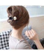 Hair clips, hair accessories, acrylic pearl banana clips, elegant small fragrant hair accessories, and head grabbing accessories