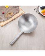 Stainless Steel Kitchen Spoon Water Spoon Large Scoop, Size:26cm(All Steel)