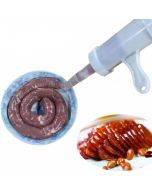 2 pieces of sausage machine meat filling, manually operated sausage machine
