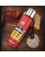 Outdoor Thermos Portable Large Capacity Insulated Cup, Capacity:750ml(Red)