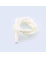 2 pieces for sale 18mm diameter semi-automatic washing machine water inlet pipe air conditioning drain pipe outlet pipe dripping down pipe with clamp, size: 2 meters long