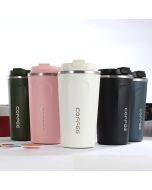 Double Stainless steel 304 Coffee Mug Car Thermos Mug Travel Thermo Cup