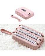 Three-row Brush Handheld Carpet Sweeper Brush Sofa Bed Pet Hair Debris Crumb Dirt Fur Cleaner Roller Cleaning Tools, Random Color Delivery