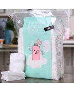 Pack of 222 pieces of thickened double-sided quilted makeup remover cotton that does not shed flakes